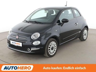 Gebraucht Fiat 500 Lounge 69 PS (50 kW) 2019 Schwarz Kleinwagen