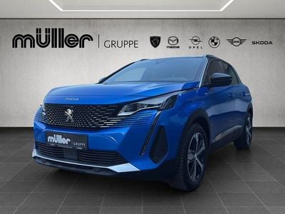 Vertigo blau (metallic) Gebraucht 2021 Peugeot 3008 GT SUV | 19.912 € (Fairer Preis)