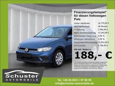Usata VW Polo Life 95 CV (69 kW) 2023 Blu Utilitaria