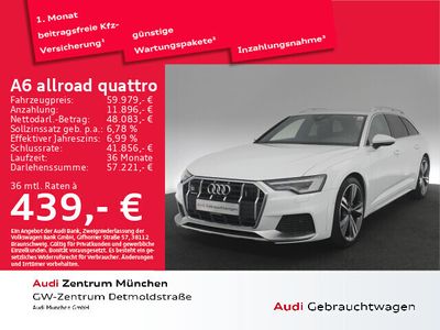 gebraucht Audi A6 Allroad A6 allroad quattro50 TDI qu. tiptr. B&O/Matrix/Virtual/Navi/Assistenz /21"