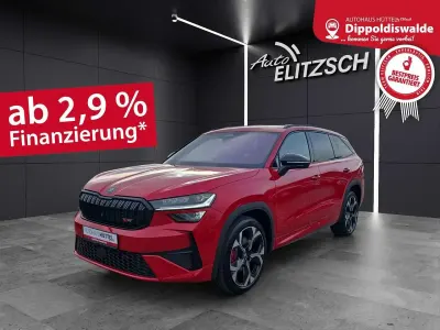 Nowe Skoda Kodiaq RS 265 KM (194 kW) 2025 Czerwony SUV