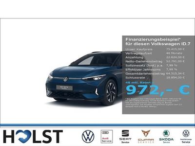 Neu VW ID.7 GTX 250 kW (340 PS) 2026 Schwarz Kombi