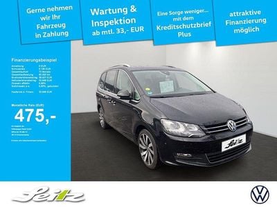 Schwarz Gebraucht 2019 VW Sharan IQ Drive Van / Kleinbus | 32.848 €