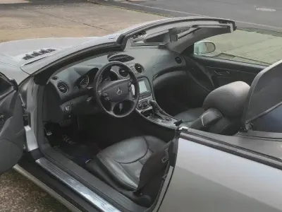 Gebraucht Mercedes SL350 245 PS (180 kW) 2004 Silber Cabrio
