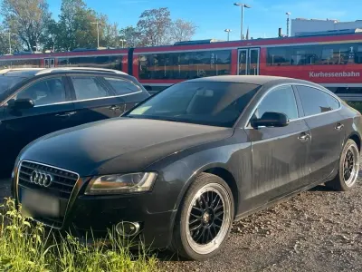 Usata Audi A5 170 CV (125 kW) 2010 Nero Coupé