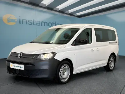 Gebraucht VW Caddy Maxi 122 PS (89 kW) 2021 Weiß Van / Kleinbus
