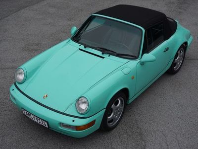 Grün Gebraucht 1991 Porsche 911 Carrera Cabriolet Cabrio | 300.000 €