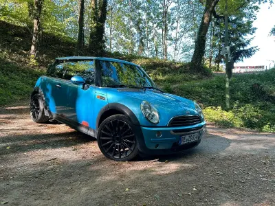 Usata Mini Cooper Coupé 75 CV (55 kW) 2005 Blu Coupé