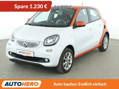 Usata Smart ForFour Basis 71 CV (52 kW) 2019 Bianco Utilitaria