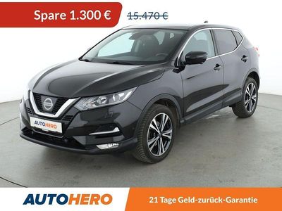 Schwarz Gebraucht 2017 Nissan Qashqai N-Connecta SUV | 14.170 € (Etwas zu teuer)