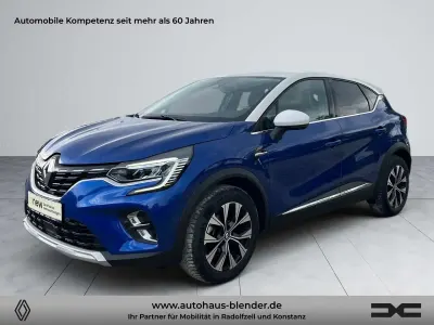 Gebraucht Renault Captur Techno 158 PS (116 kW) 2022 Ironblau metallic, dach alaba SUV