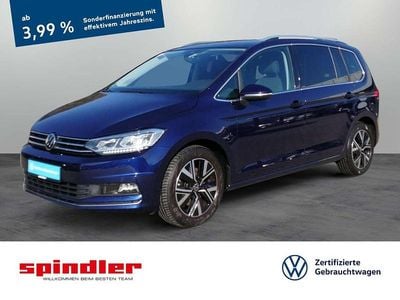 Gebraucht VW Touran Highline 150 PS (110 kW) 2022 Atlantik blue metallic Van / Kleinbus