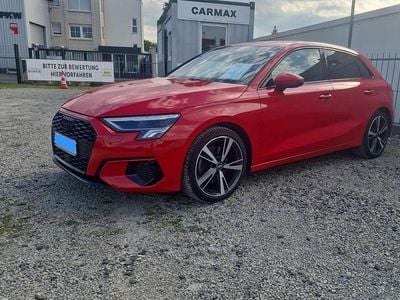 Gebraucht Audi A3 Advanced 150 PS (110 kW) 2021 Rot Limousine