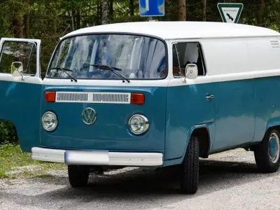Gebraucht VW Transporter 50 PS (36 kW) 1978 Blau Van