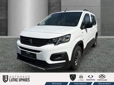 Gebraucht Peugeot Rifter Allure GT-Line 131 PS (96 kW) 2021 Weiß Van / Kleinbus
