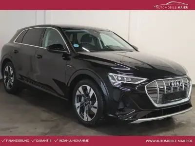 Gebraucht Audi e-tron S-Line 300 kW (408 PS) 2023 Schwarz SUV