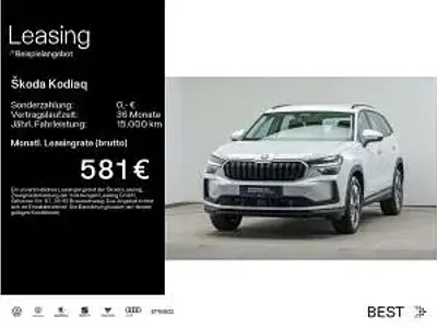 Gebraucht Skoda Kodiaq 204 PS (150 kW) 2024 Weiß (moonweiß perleffekt) SUV