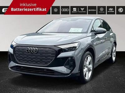 Grau Gebraucht 2024 Audi Q4 Sportback e-tron S-Line SUV | 44.489 € (Teuer)