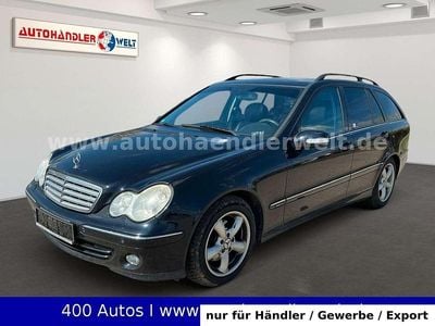 Gebraucht Mercedes C200 Sport Edition 163 PS (119 kW) 2006 Blau Kombi