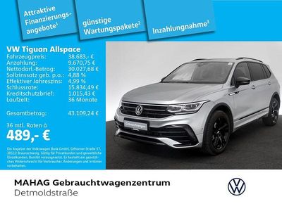 Gebraucht VW Tiguan Allspace R-line 190 PS (139 kW) 2024 Silber SUV
