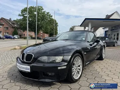 Gebraucht BMW Z3 Sport Line 170 PS (125 kW) 2001 Black sapphire Cabrio