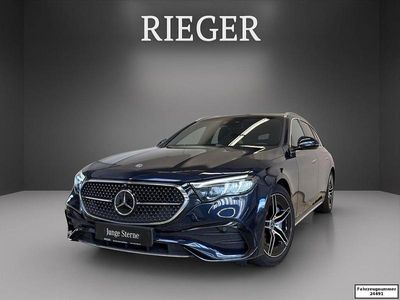 Brugt Mercedes E220 AMG 197 HK (144 kW) 2024 Blå Stationcar