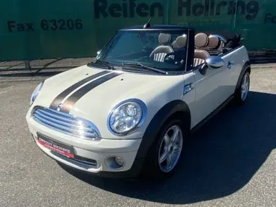 Gebraucht Mini One Cabriolet 98 PS (72 kW) 2010 Weiß Cabrio