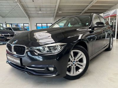 Schwarz Gebraucht 2017 BMW 318 Sport Line Kombi | 16.999 € (Teuer)