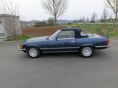 Gebraucht Mercedes SL500 231 PS (169 kW) 1985 Blau Cabrio
