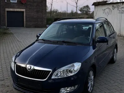 Brugt Skoda Fabia 91 HK (66 kW) 2013 Blå Stationcar