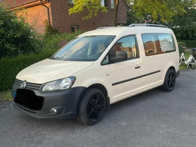 Gebraucht VW Caddy Maxi 110 PS (80 kW) 2014 Beige Van / Kleinbus