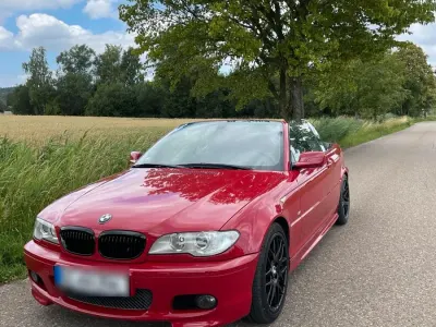Gebraucht BMW 320 Cabriolet M Sport 170 PS (125 kW) 2004 Rot Cabrio