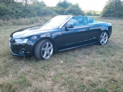 Gebraucht Audi A5 Cabriolet S-Line 240 PS (176 kW) 2011 Schwarz Cabrio