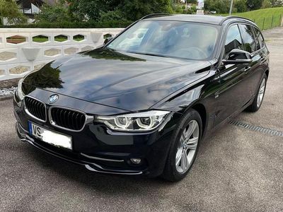 Gebraucht BMW 320 Sport Line 190 PS (139 kW) 2018 Schwarz Kombi