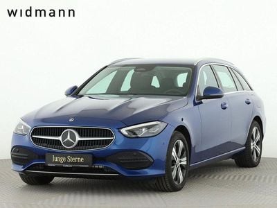 Usata Mercedes C300e Avantgarde 313 CV (230 kW) 2022 Blu Station wagon