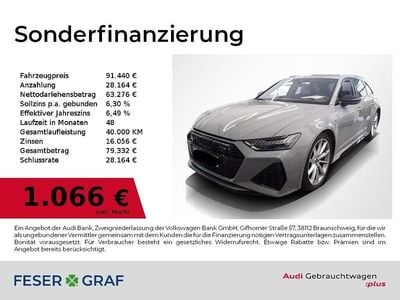Gebraucht Audi RS6 Ambiente 600 PS (441 kW) 2023 Nardograu Kombi