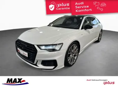 Gebraucht Audi A6 S-Line 367 PS (269 kW) 2021 Gletscherweiß metallic Kombi