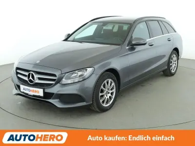 Brugt Mercedes C200 Business 136 HK (100 kW) 2017 Grå Stationcar
