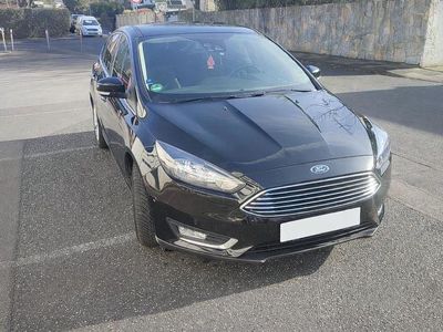 Używany Ford Focus Titanium 101 KM (74 kW) 2016 Czarny Sedan/Limuzyna