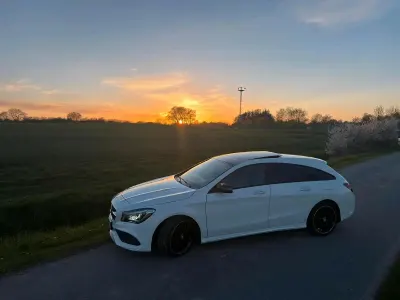 Brugt Mercedes CLA220 215 HK (158 kW) 2016 Hvid Sedan