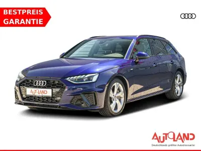 Gebraucht Audi A4 S-Line 204 PS (150 kW) 2021 Blau Kombi
