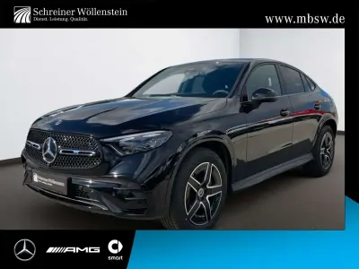 Gebraucht Mercedes GLC200 AMG 204 PS (150 kW) 2026 Metalliclack obsidianschwarz SUV