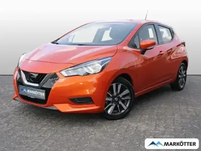 Gebraucht Nissan Micra Acenta 90 PS (66 kW) 2018 Orange (pm) Kleinwagen