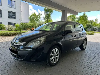 Gebraucht Opel Corsa Active 87 PS (63 kW) 2013 Schwarz Kleinwagen