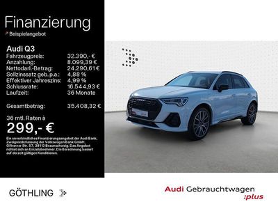 Gebraucht Audi Q3 S-Line 245 PS (180 kW) 2022 Gletscherweiß metallic SUV
