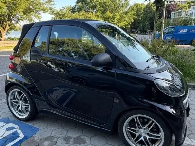 Gebraucht Smart ForTwo Cabrio Brabus 102 PS (75 kW) 2013 Schwarz Cabrio