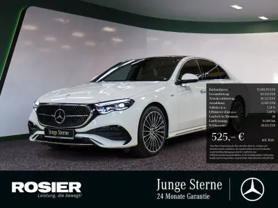 Gebraucht Mercedes E400 AMG 381 PS (280 kW) 2025 Weiss / polarweiß Limousine