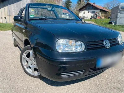 Brugt VW Golf Cabriolet 116 HK (85 kW) 2001 Sort Cabriolet