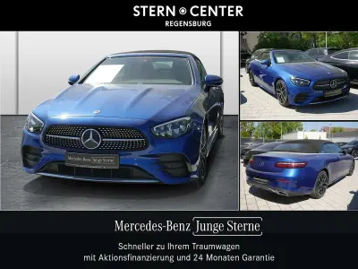 Gebraucht Mercedes E220 AMG 194 PS (142 kW) 2022 Blau Cabrio