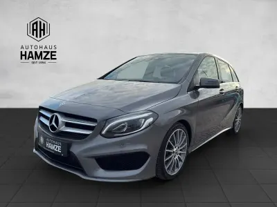 Gebraucht Mercedes B200 AMG line 136 PS (100 kW) 2018 Grau Van / Kleinbus